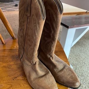 Cowboy boots.